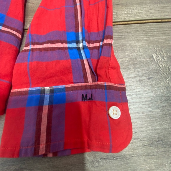 Marc By Marc Jacobs Japanese Fabric Shrunken Fit Button Up Shirt Men XS - Picture 6 of 9